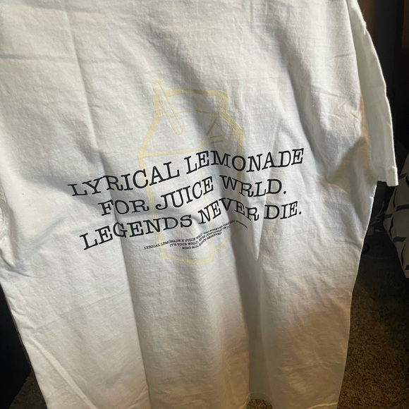 Juice WRLD Limited Edition Lyrical Lemonade Tee - Picture 4 of 5